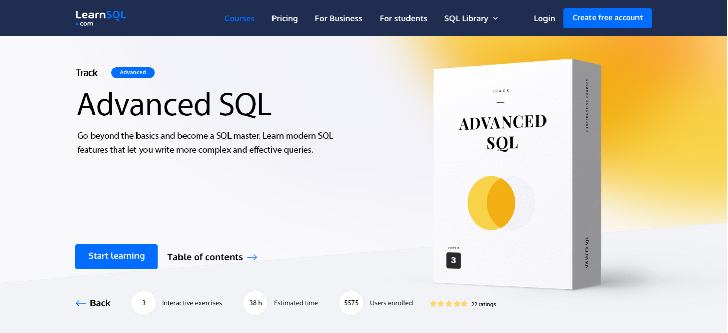 Advanced SQL Track