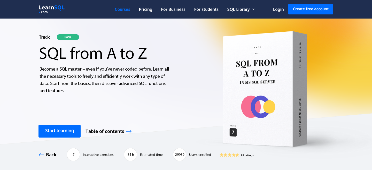 SQL from A to Z