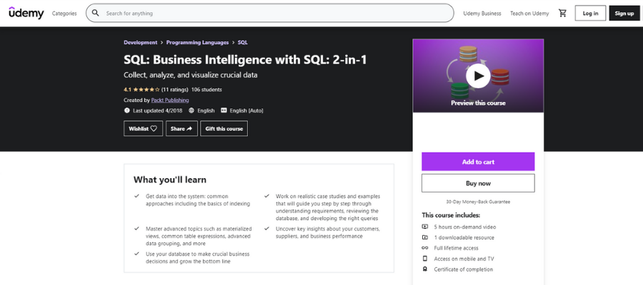 Best SQL Courses for Business Owners