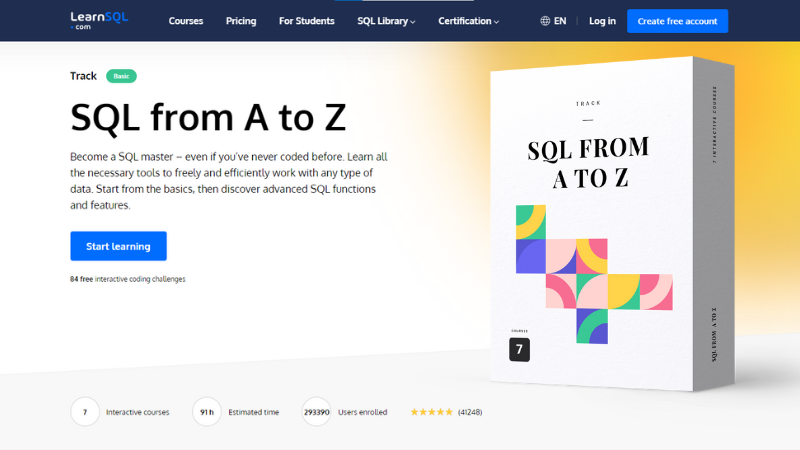 SQL from A to Z