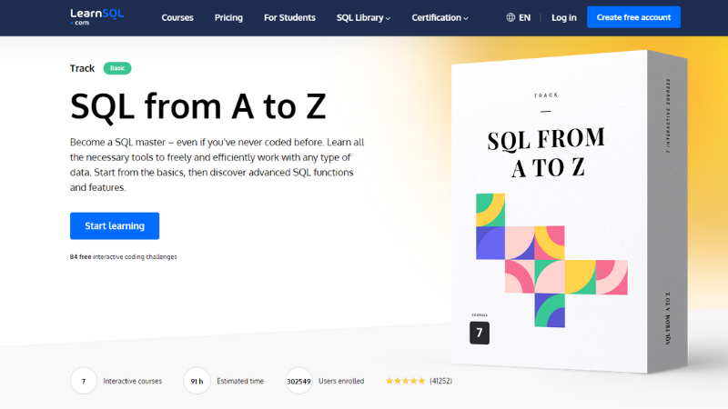 SQL from A to Z