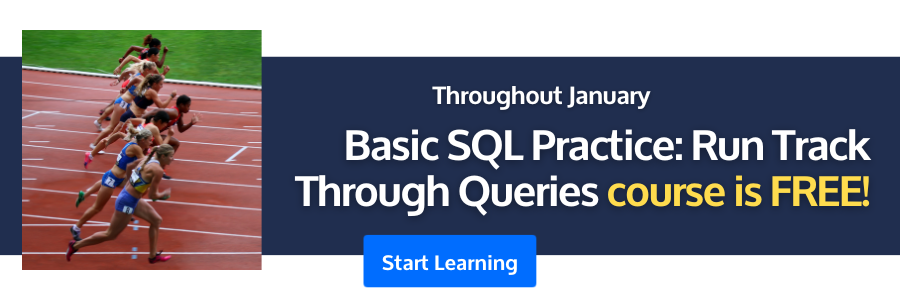 Basic SQL Practice: Run Track Through Queries