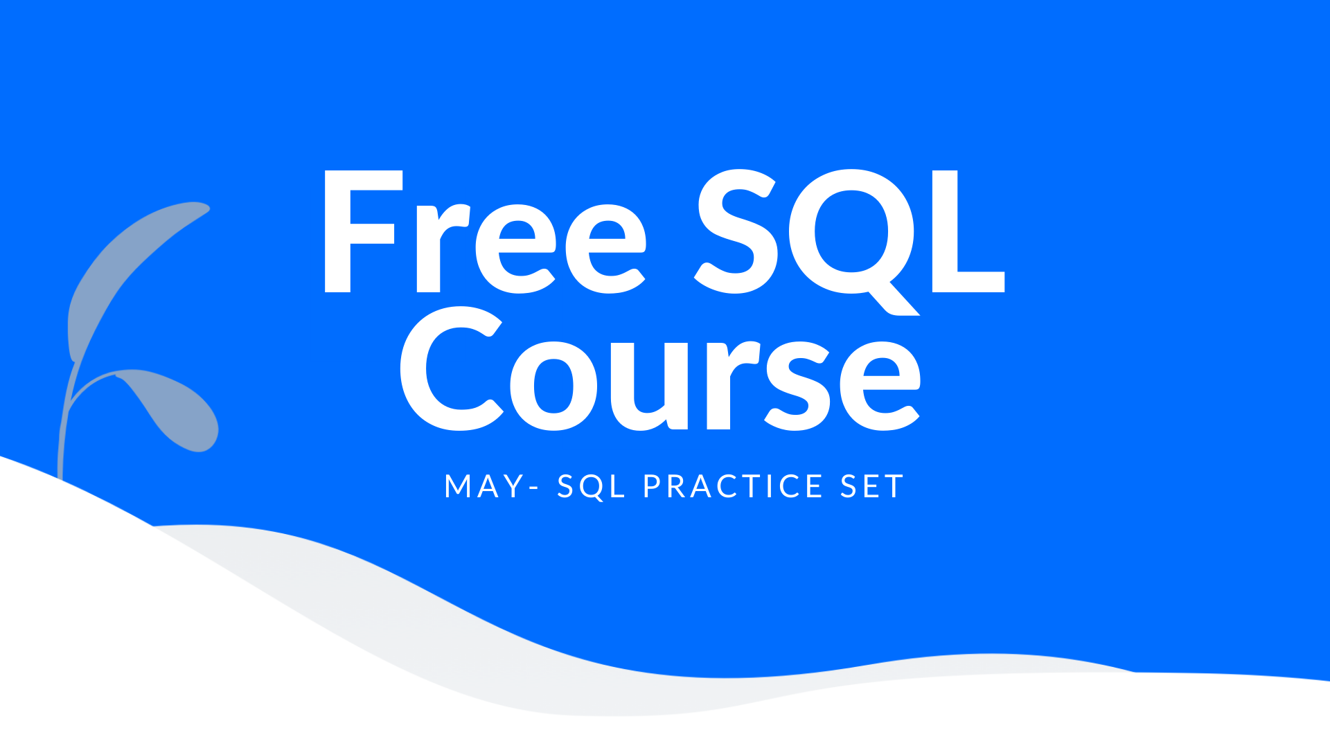 Sql query training courses