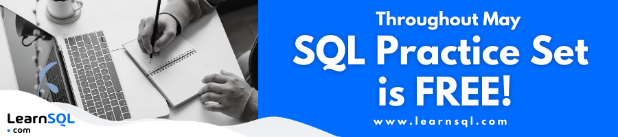 SQL Practice Set is FREE