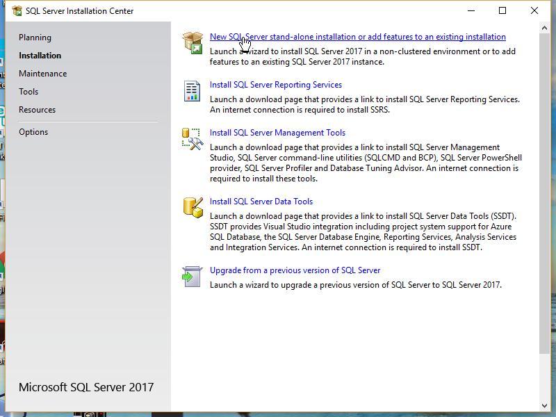 helt bestemt Uskyld Great Barrier Reef Microsoft SQL Server 2017 Installation Step by Step | LearnSQL.com