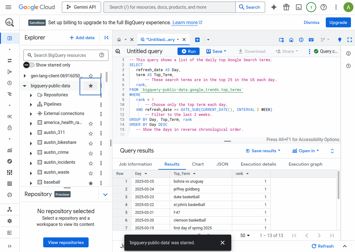 How to Use Google BigQuery 