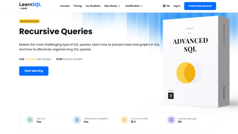 Recursive Queries in MS SQL Server