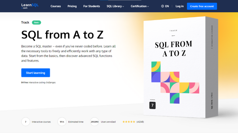 5.	SQL from A to Z