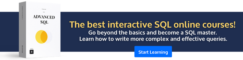 Learn advanced SQL with out interactive SQL courses
